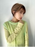 【表参道sheta小林】10代20代30代ハイトーンカラーショートヘア