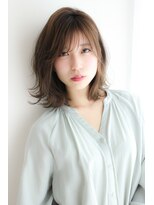 ルー ハナレ(Luu HANARE)&nbsp;愛されミディアムボブルフエアリーカール♪神戸/東灘/住吉/岡本