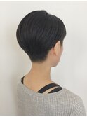 ショート刈り上げショートカット前髪あり前髪なし30代40代50代