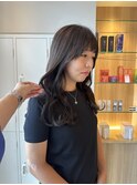 【sida 池村】20代30代40代セミロング/モカブラウン