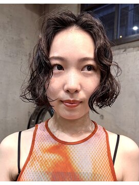 ナループロアオハナ(Nalu pu loa ohana) ボブパーマ/コテ巻き風パーマ/ゆるめボブパーマ/ゆるめパーマ