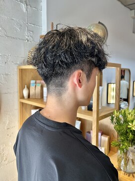 ロジエ(ROSIER) スパイラルメンズマッシュパーマ