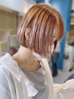 リノショアーズ ショウナン 辻堂店(RinoShores SHONAN)&nbsp;20代30代大人可愛いダブルカラーブリーチハイトーンカラー