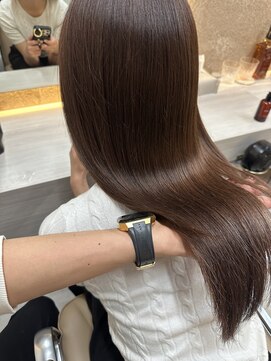 トリア(the tria) 韓国ヘア/レイヤーカット/グレージュ/髪質改善