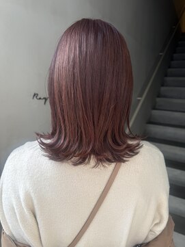 レイキョウト(Ray Kyoto) レッドバイオレットカラー 赤髪 レッドカラー パープルカラー