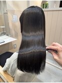 10代20代 艶髪ロング 髪質改善/暗めカラー