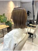 【大人可愛い】切りっぱなしボブ/外ハネボブ20代30代40代