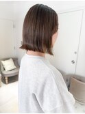 似合わせカット/メルティカラー/切りっぱなしボブ/ハイライト