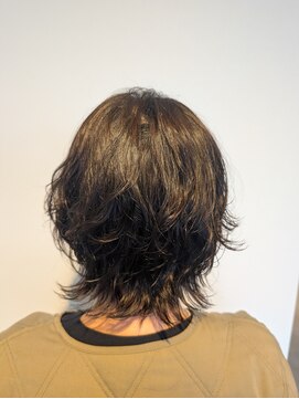 エム 門司店(EMU) 春ウルフふんわりパーマ