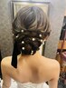 【ヘアセット】（各種セレモニーやパーティー祝賀会OK)　￥4400