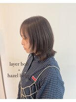 シュガー ヘアアンドネイル 仙台(SUGAR)&nbsp;レイヤー×ヘーゼルベージュ