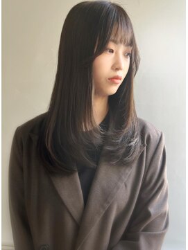 エル セルカ 高田馬場(el CERCA) オリーブブラウン×レイヤーカット