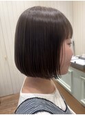 ストレートパーマ×ボブスタイル　【村田】