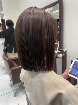 タヤ 千葉そごう店(TAYA) 髪質改善ストレート×タッセルボブ