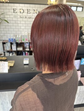 エデン(EDEN) ピンクラベンダー×切りっぱなしbob