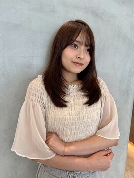 ロンド シャルム 吉祥寺(Lond charme) オリーブグレー/レイヤーカット/黒髪/マロンベージュ吉祥寺