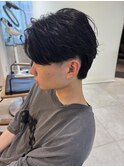 横浜★毛流れメンズパーマ♪ナチュラルスパイラル