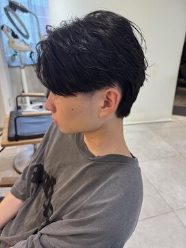 キャンバス バイ ネオリーブ 横浜西口(Canvas by neo.) 横浜★毛流れメンズパーマ♪ナチュラルスパイラル