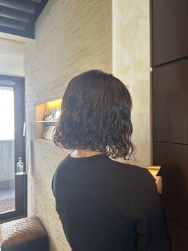 アンツ サザンリゾート 茅ヶ崎店(ANT'S Southern Resort) 茅ヶ崎/ボブパーマ/スパイラルパーマ/透明感カラー