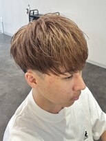 ラヴィラ(la villa)&nbsp;マロンベージュ×刈り上げマッシュ(小山市/小山駅/ブリーチ)