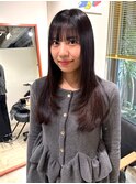 ストレートロングレイヤー