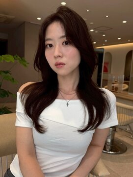 ジーナ 福岡千早(Zina) 髪質改善＊暗黒小顔レイヤー似合わせカット＊美髪【Zina 千早】