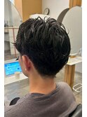 直毛でも動きが出るメンズパーマ×武蔵小杉