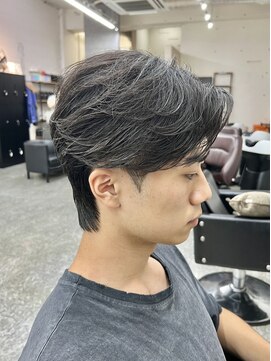 グロップ 町田(GLOP) 簡単に出来る毛流れニュアンスパーマ/メンズパーマ