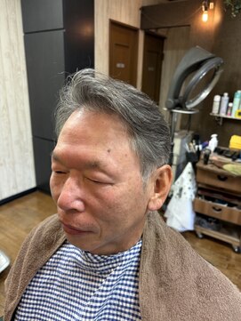 ヘアー スタジオ イワタ(hair studio iwata) くせ毛を活かした軽ーいパートスタイル☆