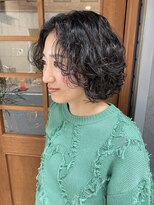 ウィーク 梅田(UiiC) ボブパーマ/外国人風パーマ/ uiic umeda 白井舞美