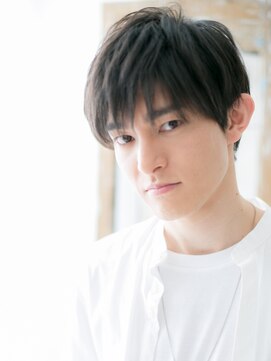 メンズヘア ビーセカンド 草加店(MENS HAIR B-2) 20代30代社会人ビジカジフルバング清潔感メンズショートa草加