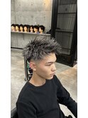 ツイストパーマ/メンズ/刈り上げ/眉毛/ツイスト