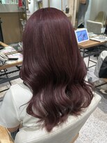 シーク 八王子(CHIC) ブリーチ1回 ラベンダーピンクカラー【八王子】