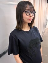 レス 伏見(LESS)&nbsp;[LESS 伏見/丸の内/栄/名古屋]グレージュぷつっとカット★鳥山