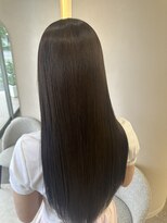 メロウ(mellow) 大人可愛い艶髪♪髪質改善トリートメント×マロンベージュカラー