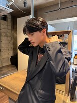 メンズココ メンズパーマ 韓国ヘア 日本橋店(MENS COCO) ニュアンスセンターパート