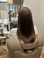 モア ヘアー ラウンジ ハザール 羽沢国大前店(moa hair lounge/ HAZZAR)&nbsp;moa式髪質改善ストレート