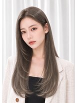 アミリー ひたち野うしく店(Amily)&nbsp;ハイライトバレイヤージュダブルカラーケアブリーチ20代30代