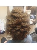 結婚式・パーティーヘアセット