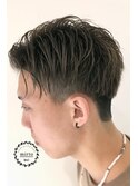 【メンズ】ツーブロック×ジェルスタイリング