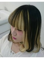 ヘアメイク マキア(HAIR MAKE MAQUIA)&nbsp;ツートンカラーボブ！！