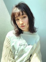 トップヘアー スパアンドリラクゼーション 安城(spa&relaxation)&nbsp;エアリー外ハネミディアムヘア