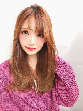 ロンドローズ 名古屋(Lond damaskRose) フェミニン　韓国　イヤリングカラー　チョコレートカラー