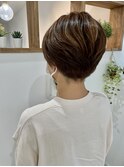 刈り上げショートレイヤー