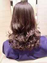 ステアケース 武蔵小杉店(stair:case) 大人かわいいミディアムヘア　コテ巻きデジタルパーマ／30代髪型