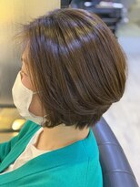 エディット アンド 緑地(Edit&)&nbsp;大人ショートボブ20代30代40代人気ショートスタイル