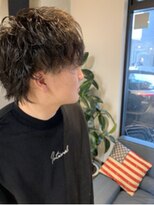 エイト 野々市店(EIGHT)&nbsp;【EIGHT金沢】お客様スタイル_デザインカラー_マッシュウルフ