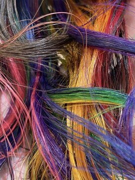 シモキタジャムズ レインボーインナーカラー