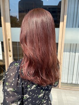 ウルビー(ulbee) 【ulbee/大分/府内町/大手町】ピンク艶カラー