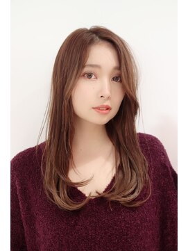 フラミューム 高崎(flammeum) 内巻きロングヘア